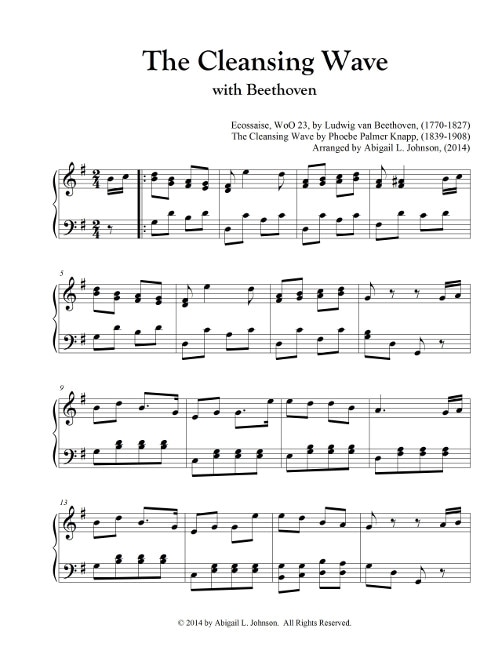 The Cleansing Wave with Beethoven Sheet Music